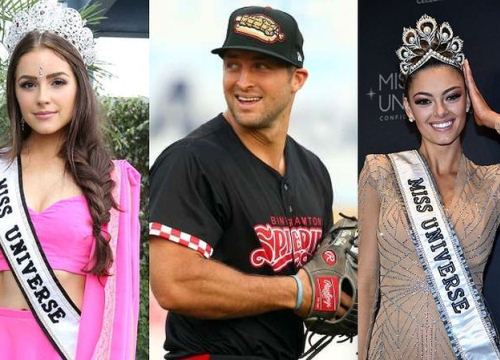 Bị hoa hậu đá vì kiêng sex, Tim Tebow lại yêu một hoa hậu khác