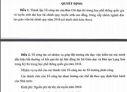 Bộ GDĐT lập tổ công tác kiểm tra bất thường tại Sơn La, Lạng Sơn