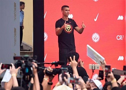 C. Ronaldo tạo cơn sốt hâm mộ ở Trung Quốc