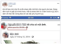 Cách bố bảo vệ "gái rượu" thời Facebook: Share ảnh bạn trai của con từ 4 năm trước