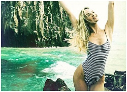 Candice Swanepoel thon gọn gợi cảm sau chưa đầy 1 tháng sinh con