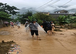 Yên Bái: Mưa lớn tại Trấn Yên, một người bị vùi lấp, nhiều nơi cô lập