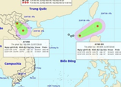 Một áp thấp sắp ra khỏi Biển Đông, cơn áp thấp khác lại sắp hình thành