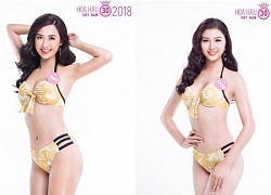 Ngay trước đêm Chung khảo phía Bắc, thí sinh Hoa hậu Việt Nam 2018 diện bikini khoe vóc dáng nóng bỏng