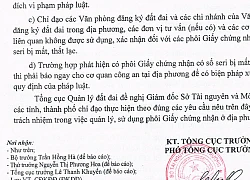 Vụ mất hơn 1.000 phôi sổ đỏ Phú Quốc: Bộ TN-MT chỉ đạo siết quản lý phôi sổ đỏ