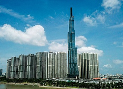 Cận cảnh tòa nhà cao nhất Việt Nam chuẩn bị khai trương trung tâm thương mại Vincom Center Landmark 81