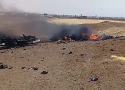 IS công bố video đầu tiên về Su-22 của Syria bị Israel bắn rơi