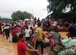 Lào thông báo Sanamxay thành khu vực thiên tai thảm họa