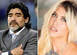 Maradona từng qua đêm với 'chân dài sát cầu thủ' Wanda Nara