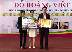 Nam sinh giành HCĐ Olympic Toán chia sẻ bí quyết học tập