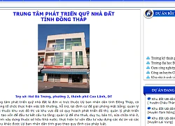 Phát hiện nhiều sai phạm tại Trung tâm Phát triển quỹ nhà đất Đồng Tháp