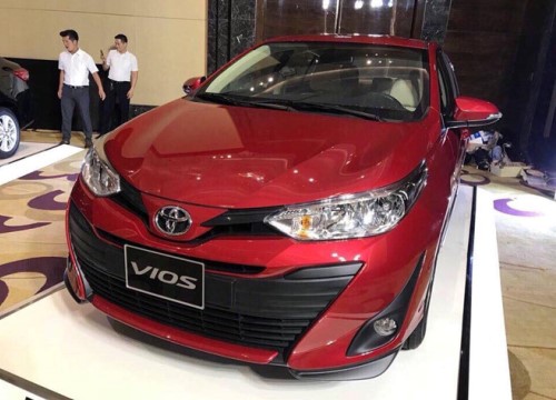 Toyota Vios 2018 lộ diện trước ngày ra mắt, cao nhất 595 triệu đồng