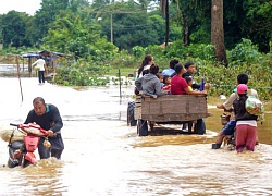 Vào tâm lũ do vỡ đập thuỷ điện Xepian Xenamnoy ở Lào