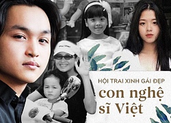 Hội trai xinh gái đẹp nhà sao Việt: Càng trưởng thành càng xinh đẹp, tài năng