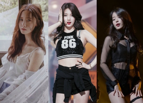 Những lần hiếm hoi loạt "nữ thần" Kpop nổi tiếng với vẻ trong sáng, thơ ngây hóa sexy, gợi cảm