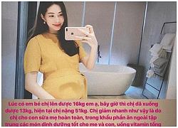 "Thần tiên tỷ tỷ" Thu Thảo giảm 13kg sau sinh nhờ cho con bú, ăn đặc biệt