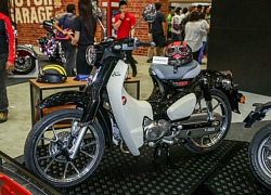 2018 Honda C125 Super Cub bản màu đen trắng đẹp phát mê