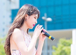 Nhảy luôn trên phố &quot;mua vui&quot; cho fan, HyunA được netizen khen nức nở