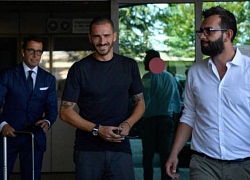 Bonucci tươi như hoa trong ngày trở lại Juventus