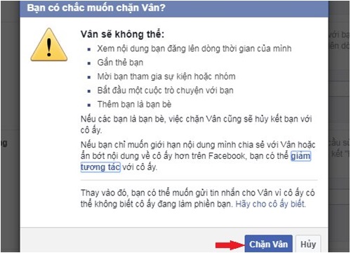 Cách chặn Facebook người đã chặn Facebook mình