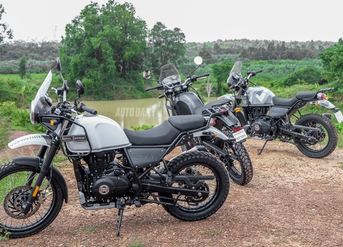 Cận cảnh "xế phượt" Royal Enfield Himalayan có giá 131,7 triệu đồng