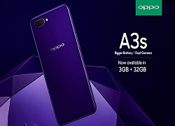 OPPO A3s phiên bản 3GB &#8211; 32Gb chính thức được giới thiệu