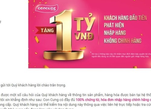 Thứ trưởng Công Thương: Con Cưng treo thưởng 1 tỷ đồng là "quyền của doanh nghiệp"