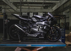 2019 Triumph 765 Moto2 lộ diện, Honda CBR600RR "ăn no khói"