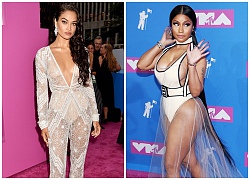 Dàn người đẹp diện mốt không nội y trên thảm đỏ VMAs 2018