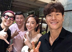 Fan ghen tị khi Tóc Tiên khoe ảnh chụp cùng bộ đôi &#8216;Running Man&#8217; Haha và Kim Jong Kook