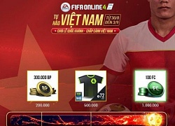 [HOT] FIFA Online 4 Việt Nam chơi lớn tặng 100 FC cho toàn server cổ vũ đội tuyển Olympic Việt Nam!