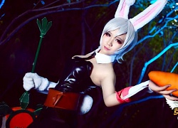 LMHT: Vị Ương 'khoe' cosplay Riven Thỏ Ngọc cực dễ thương