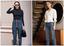 Những cách kết hợp quần jeans thu 2018