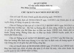 Cà Mau: Miễn nhiệm 12 Phó Hiệu trưởng trường tiểu học, THCS