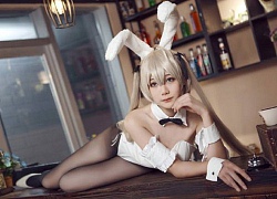 Cosplay Thỏ Ngọc siêu dễ thương trong Yosuga no Sora