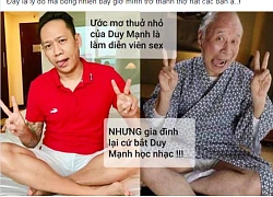 "Duy Mạnh ước mơ được làm diễn viên sex từ nhỏ"