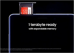 Galaxy Note9 là smartphone đầu tiên có dung lượng đến cấp độ TB