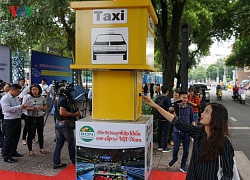 Không còn đón khách bừa bãi, trung tâm quận 1 có 5 điểm đón taxi