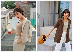 Không phải cứ dài là đẹp, áo blazer năm nay tay càng ngắn lại càng thú vị