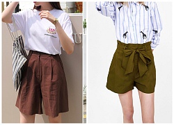 "Quần shorts của mẹ" - mốt quần mới năm nay đảm bảo mặc mát và hoàn toàn có thể diện tới sở làm