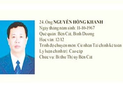 Bắt giam nguyên Bí thư thị xã Bến Cát