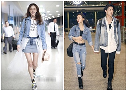 Chuyển mùa, sao Hoa ngữ lăng xê áo khoác denim lửng