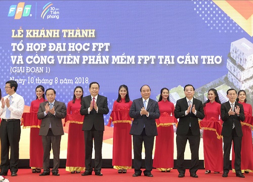 FPT khánh thành giai đoạn một Tổ hợp đại học 2.000 tỷ đồng ở Cần Thơ