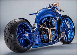 Harley-Davidson Blue Edition: "Quái thú" mô tô có giá đắt hơn cả một siêu xe Ferrari