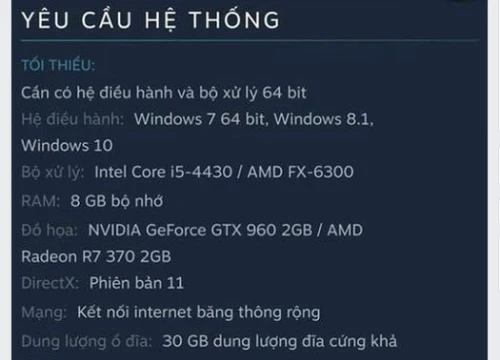 PUBG đột nhiên 'tăng' yêu cầu phần cứng, net cỏ Việt Nam lo ngay ngáy như tận thế