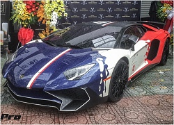 Quán trà sữa mời cả siêu xe Lamborghini Aventador SV độc nhất Việt Nam của Minh "nhựa" làm hình ảnh