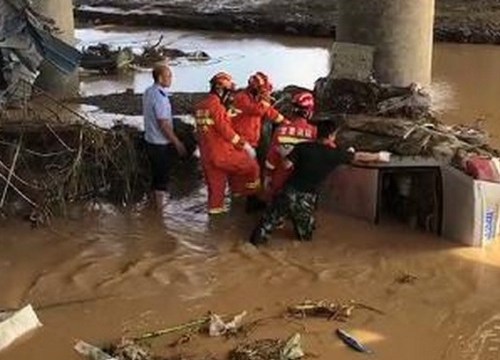 Trung Quốc: 10 người chết và mất tích do mưa to tại tỉnh Cam Túc