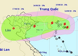 Bão số 4 hướng vào Quảng Ninh - Nam Định, Bắc Bộ sẽ mưa to đến rất to