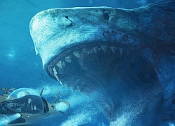 Cá mập cổ đại khổng lồ "The Meg" hùng bá phòng vé Mỹ cuối tuần