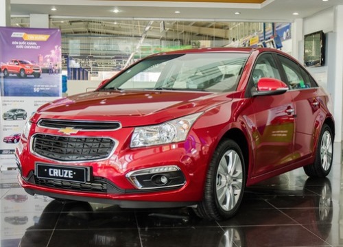 Chevrolet Cruze, Captiva và Orlando cạn hàng tại Việt Nam